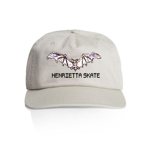 Henrietta Skate Bat Cap Off White